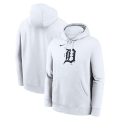 Detroit Tigers Logo Club Hoodie White