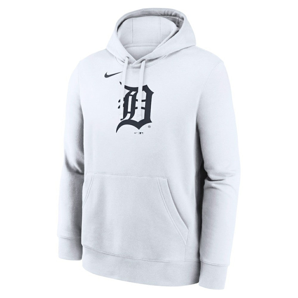 Detroit Tigers Logo Club Hoodie White