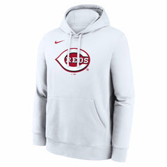 Cincinnati Reds Logo Club Hoodie White