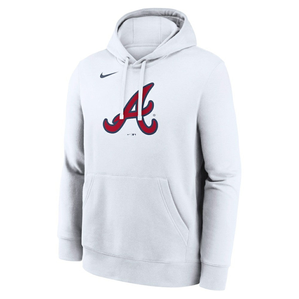 Atlanta Braves Logo Club Hoodie White