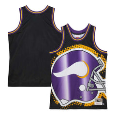 Minnesota Vikings Big Face 7.0 Fashion Tank Top - Black discount