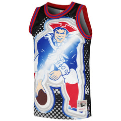 New England Patriots Big Face 7.0 Fashion Tank Top - Black outlet