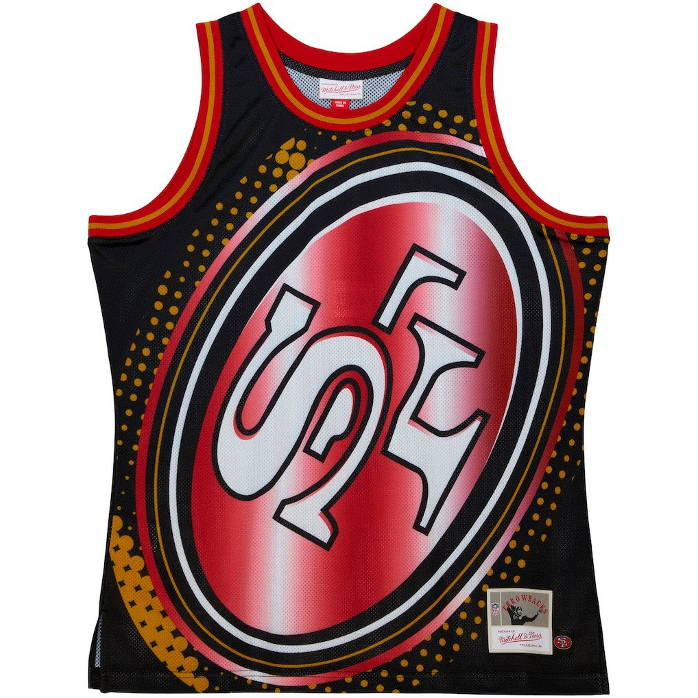 San Francisco 49ers Big Face 7.0 Fashion Tank Top - Black for sale