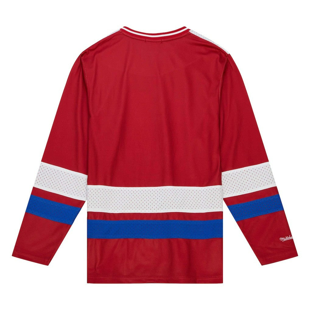 Buffalo Bills Women's Big Face 7.0 Long Sleeve Jersey T-Shirt - Red cheap