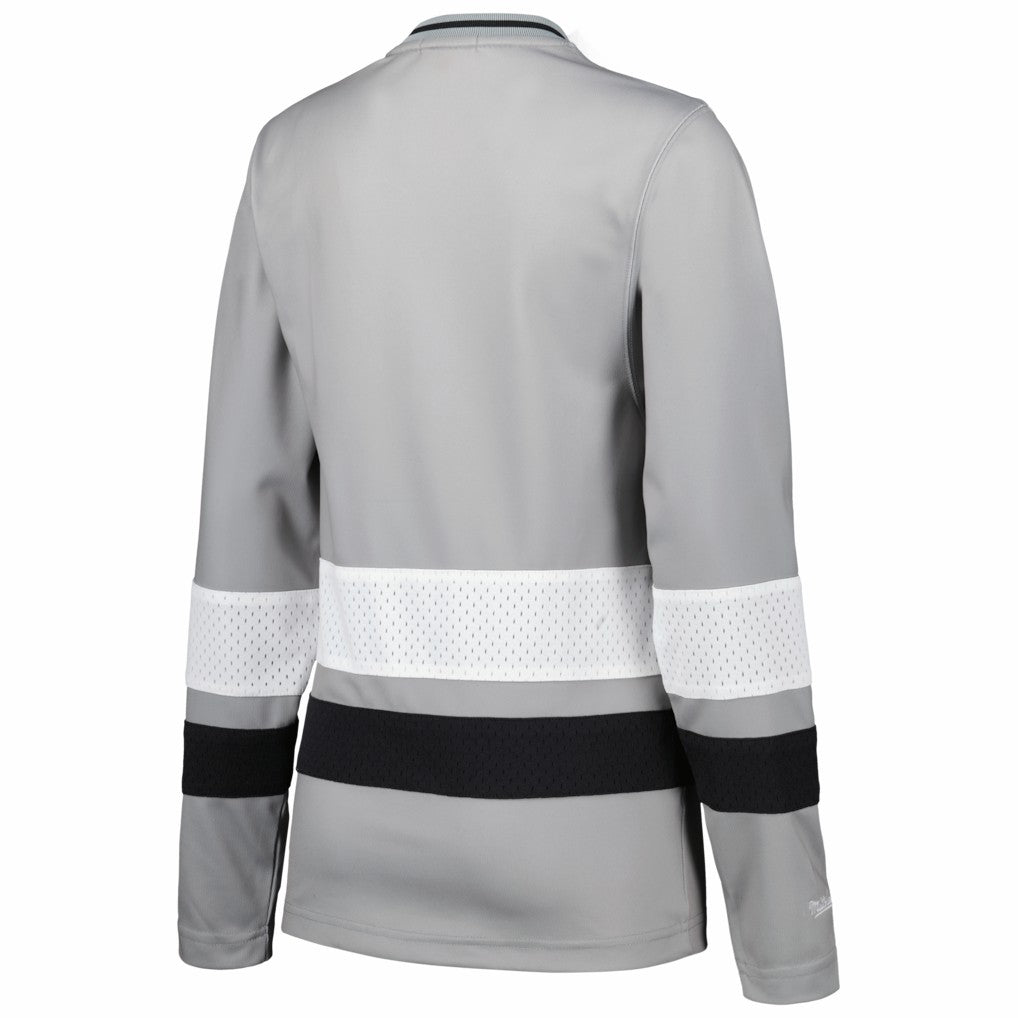 Las Vegas Raiders Women's Big Face 7.0 Long Sleeve Jersey T-Shirt - Silver cheap