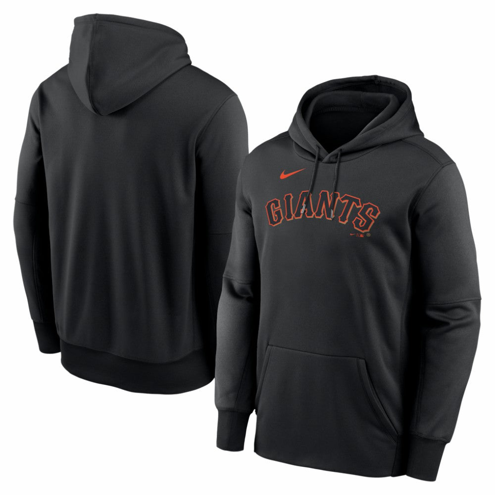 San Francisco Giants Primary Wordmark Therma Hoodie Black