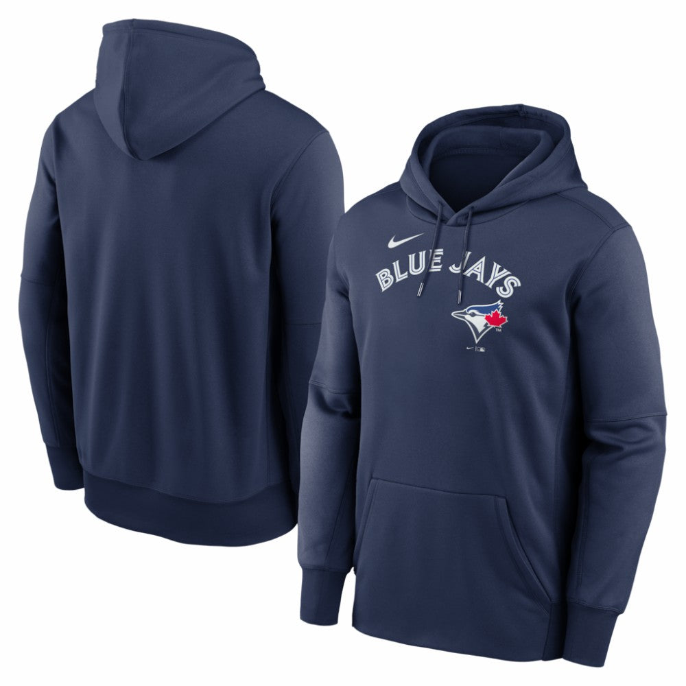 Toronto Blue Jays Primary Wordmark Therma Hoodie Navy