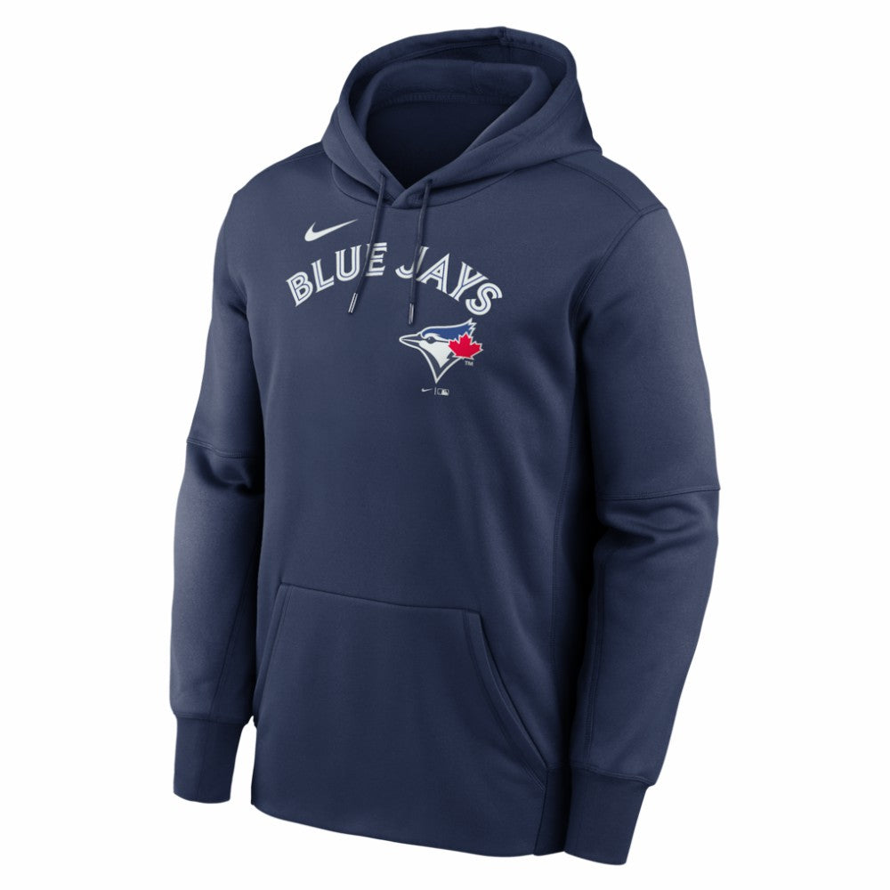 Toronto Blue Jays Primary Wordmark Therma Hoodie Navy