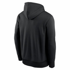 Cincinnati Reds Primary Wordmark Therma Hoodie Black