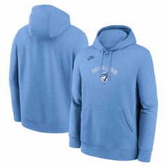 Toronto Blue Jays Cooperstown Collection Wordmark Club Hoodie Powder Blue