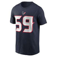 DeMeco Ryans Houston Texans Retired Player Name & Number T-Shirt - Navy outlet