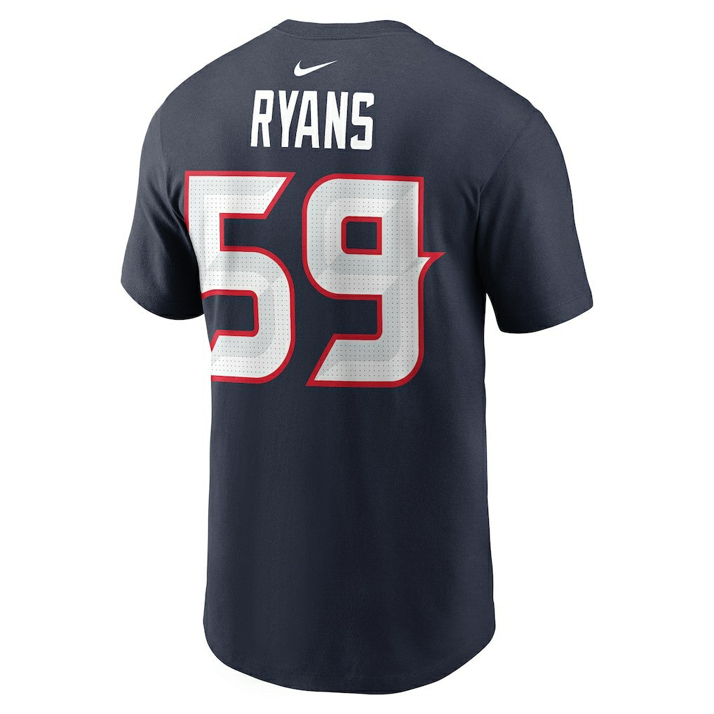 DeMeco Ryans Houston Texans Retired Player Name & Number T-Shirt - Navy outlet
