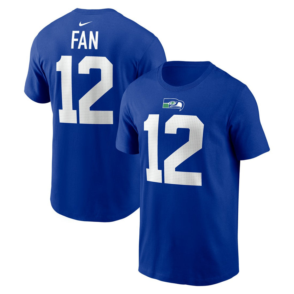 12s Seattle Seahawks Player Name & Number T-Shirt - Royal online