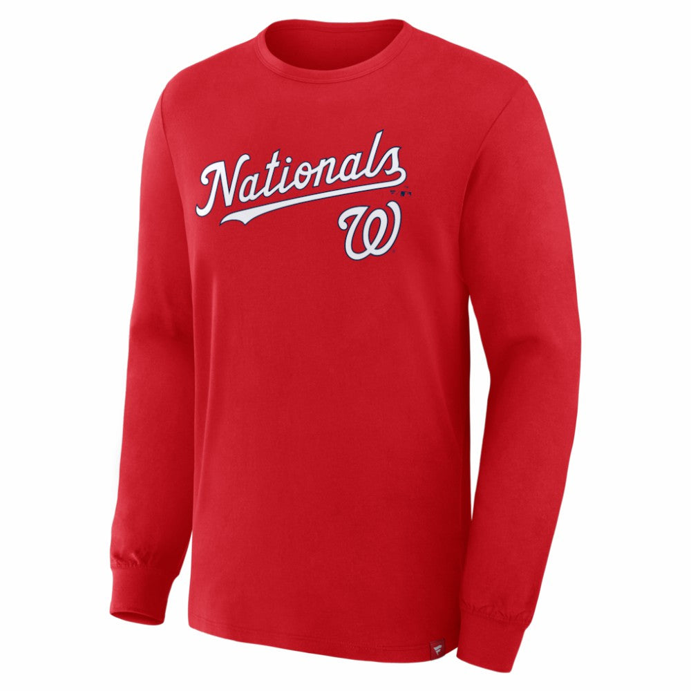 Washington Nationals Lock-Up Legacy Long Sleeve T-Shirt Red