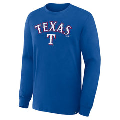 Texas Rangers Lock-Up Legacy Long Sleeve T-Shirt Royal