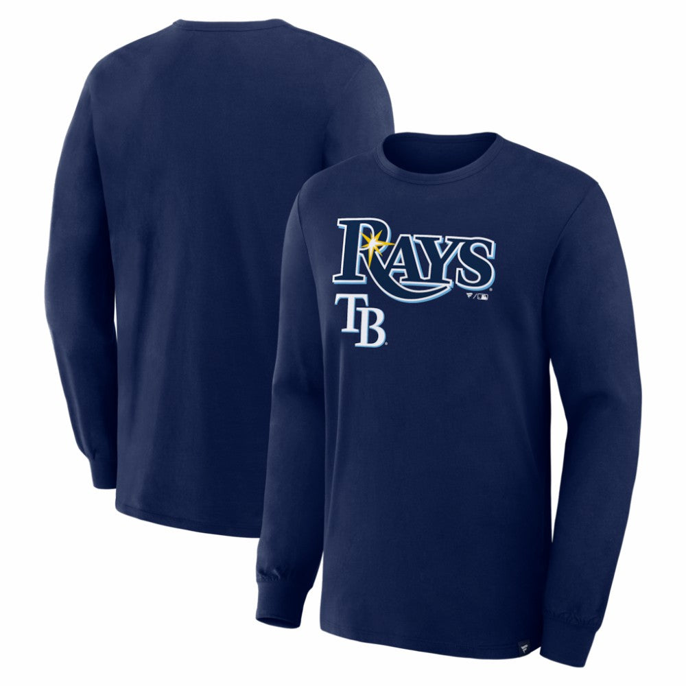 Tampa Bay Rays Lock-Up Legacy Long Sleeve T-Shirt Navy