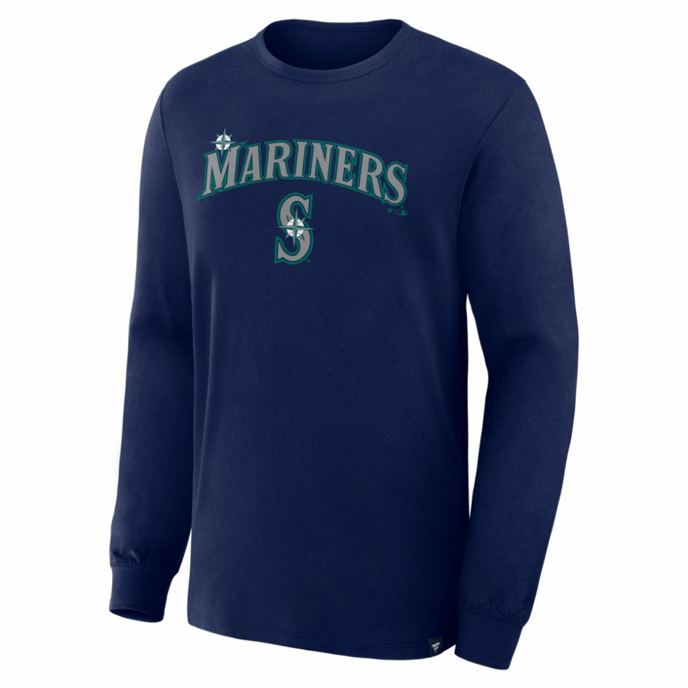 Seattle Mariners Lock-Up Legacy Long Sleeve T-Shirt Navy