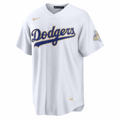 Los Angeles Dodgers 2026 Gold Collection Stadium Jersey White