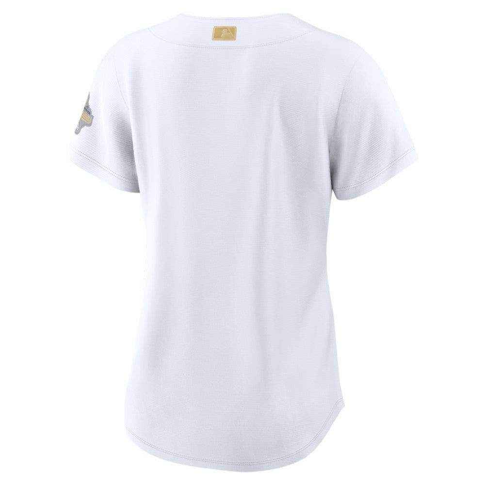 Los Angeles Dodgers Women's 2026 Gold Collection Stadium Jersey White