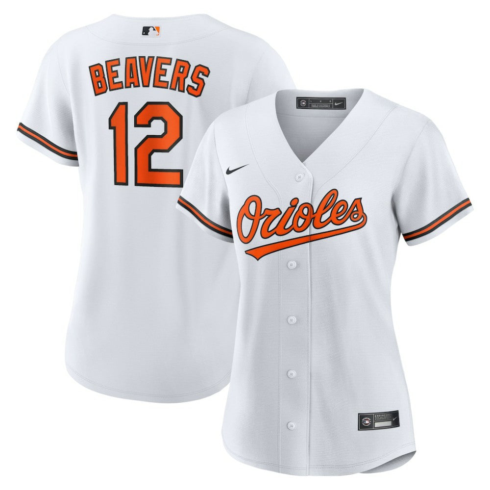 Dylan Beavers Baltimore Orioles Women's Home Replica Jersey White