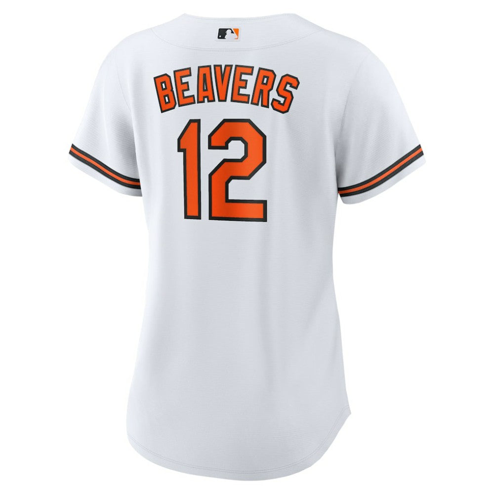 Dylan Beavers Baltimore Orioles Women's Home Replica Jersey White