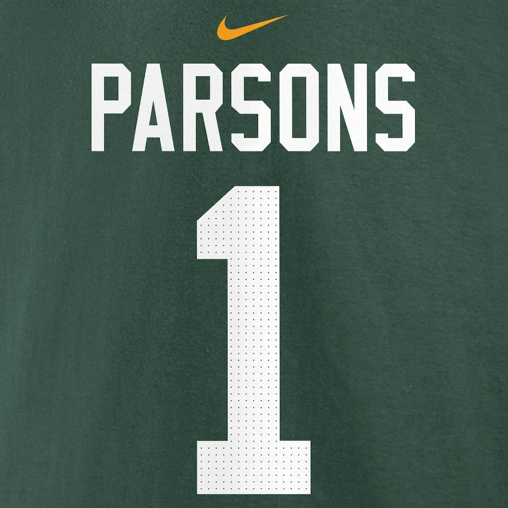 Micah Parsons Green Bay Packers Player Name & Number Fleece Hoodie - Green outlet