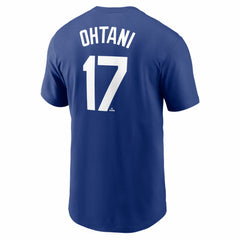 Shohei Ohtani Los Angeles Dodgers 2025 World Series Champions Name & Number T-Shirt Royal