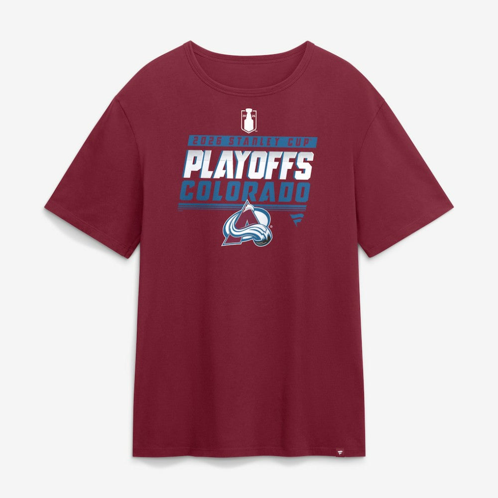 Colorado Avalanche Fanatics 2026 Stanley Cup Playoffs T-Shirt - Garnet T-shirts