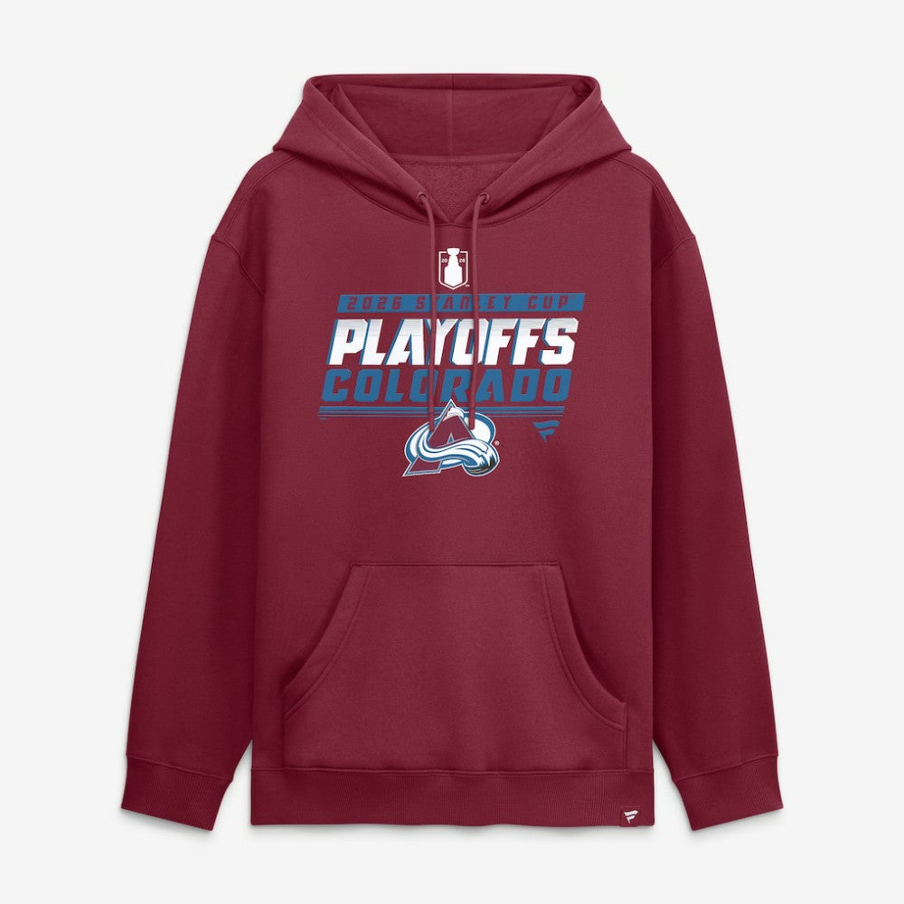 Colorado Avalanche Fanatics 2026 Stanley Cup Playoffs Hoodie - Burgundy Hoodies