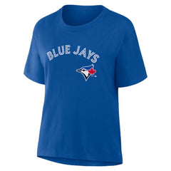 Toronto Blue Jays Women's Lockup Legacy T-Shirt Royal