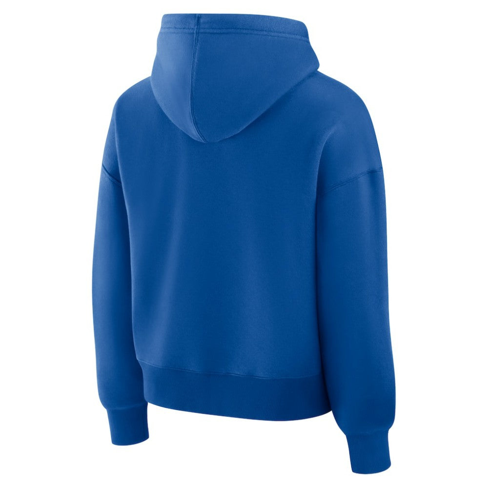 Chicago Cubs Women's Lockup Legacy Fleece Hoodie Royal