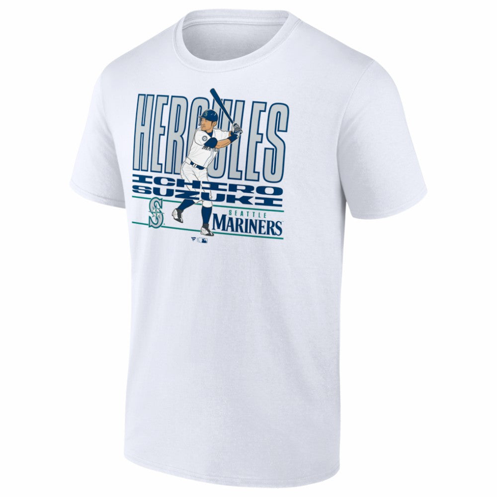 Ichiro Suzuki Seattle Mariners Cooperstown Collection Player T-Shirt White