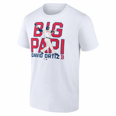David Ortiz Boston Red Sox Cooperstown Collection Player T-Shirt White
