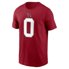 Will Johnson Arizona Cardinals Player Name & Number T-Shirt - Cardinal on sale