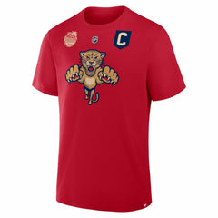 Aleksander Barkov Florida Panthers Fanatics 2026 NHL Winter Classic Authentic Stack Name & Number T-Shirt - Red T-shirts