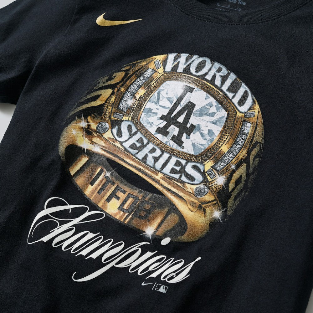 Los Angeles Dodgers Women's 2026 Gold Collection Graphic T-Shirt Black