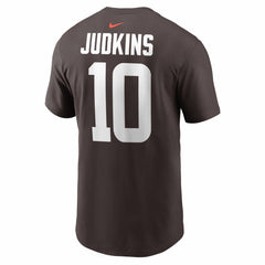 Quinshon Judkins Cleveland Browns Name & Number T-Shirt - Brown for sale