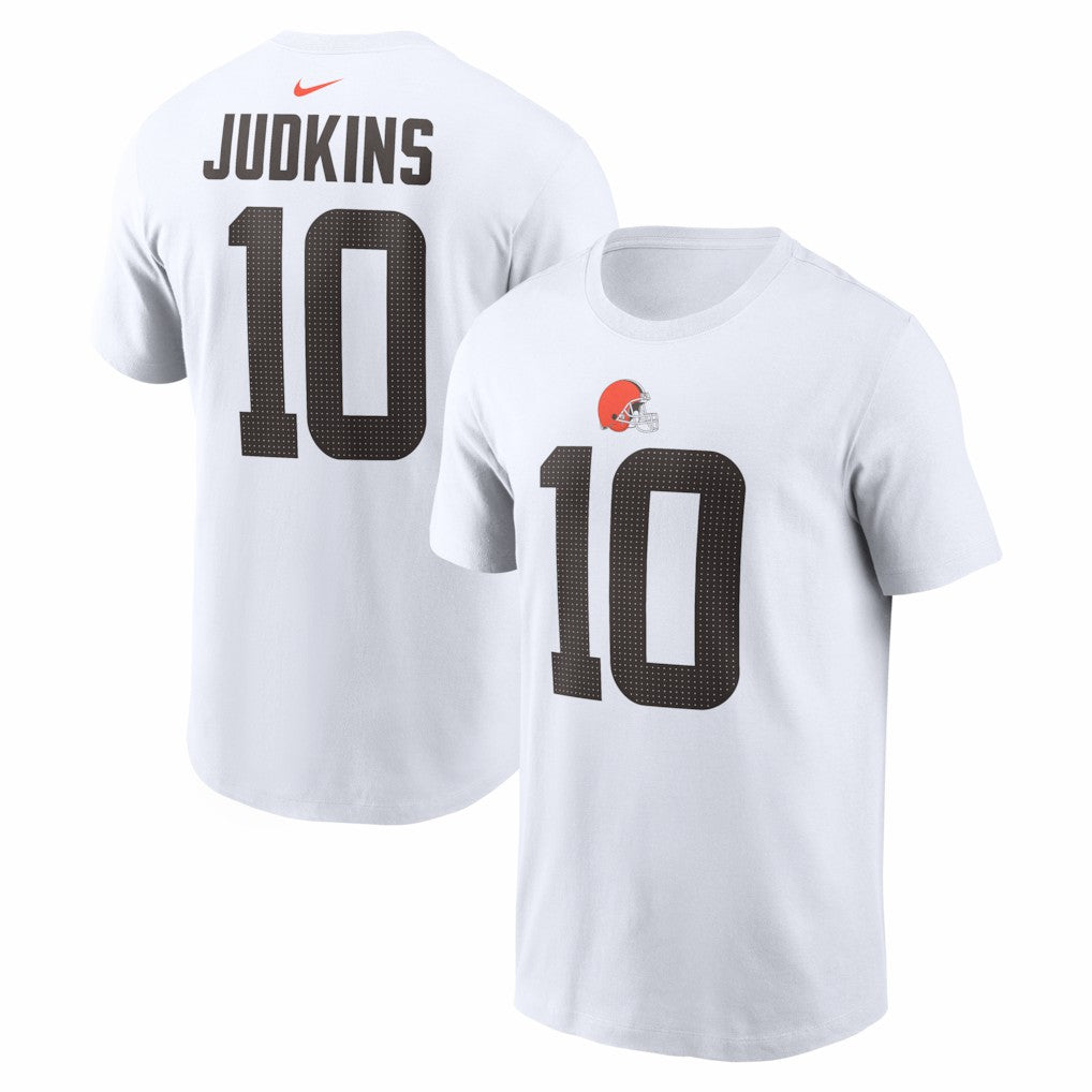 Quinshon Judkins Cleveland Browns Name & Number T-Shirt - White discount