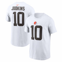 Quinshon Judkins Cleveland Browns Name & Number T-Shirt - White discount
