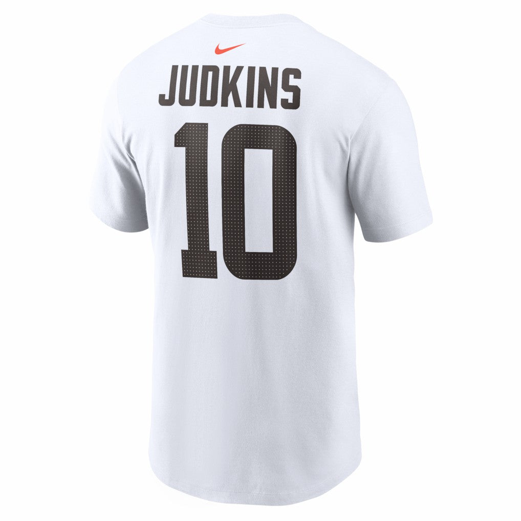 Quinshon Judkins Cleveland Browns Name & Number T-Shirt - White discount