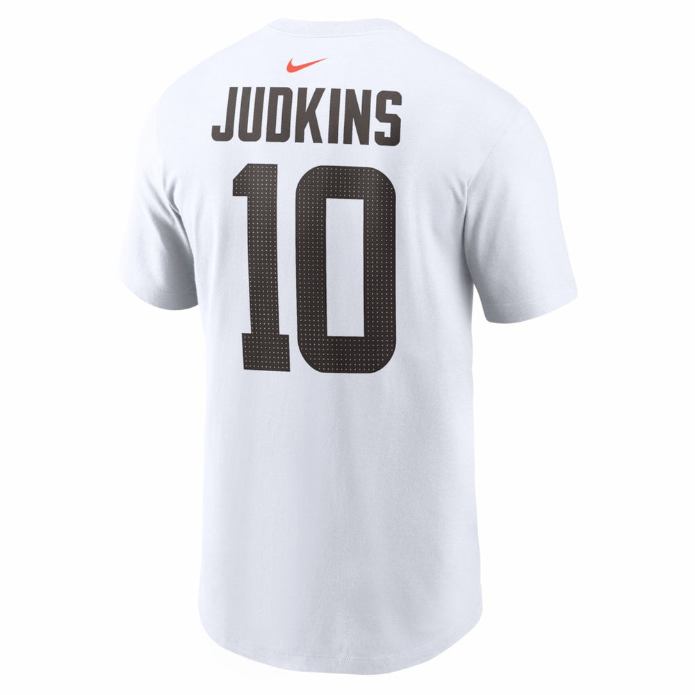 Quinshon Judkins Cleveland Browns Name & Number T-Shirt - White discount