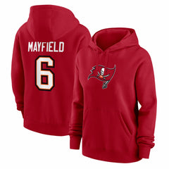 Baker Mayfield Tampa Bay Buccaneers Women's Player Name & Number Fleece Hoodie - Red online