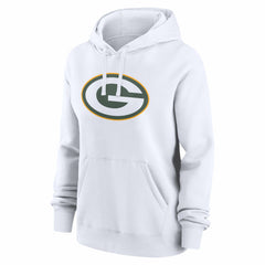 Micah Parsons Green Bay Packers Women's Player Name & Number Fleece Hoodie - White for sale