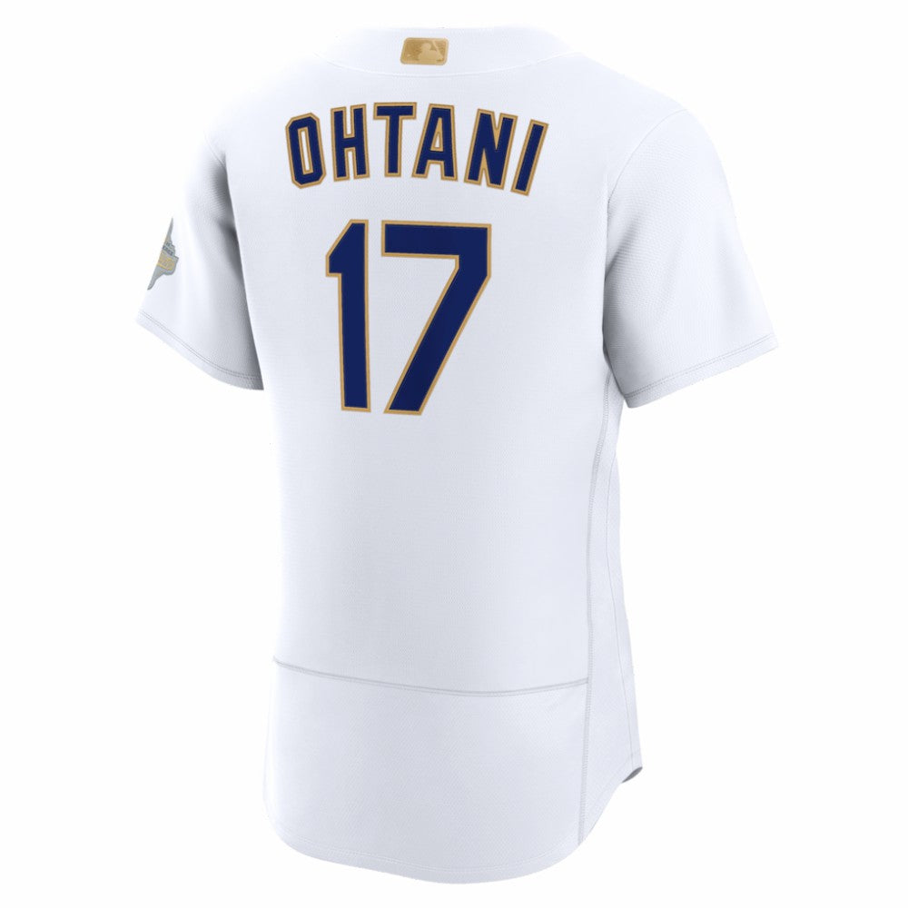 Shohei Ohtani Los Angeles Dodgers 2026 Gold Collection Authentic Jersey White