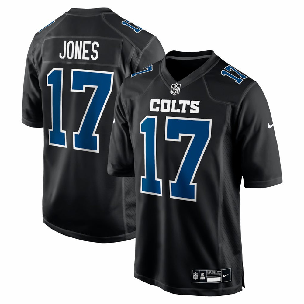 Daniel Jones Indianapolis Colts Fashion Game Jersey - Carbon Black on sale