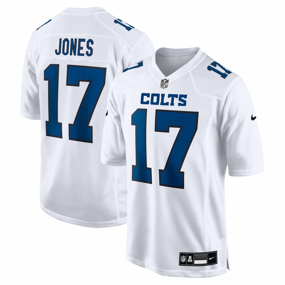Daniel Jones Indianapolis Colts Fashion Game Jersey - Tundra White online