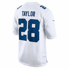 Jonathan Taylor Indianapolis Colts Fashion Game Jersey - Tundra White for sale