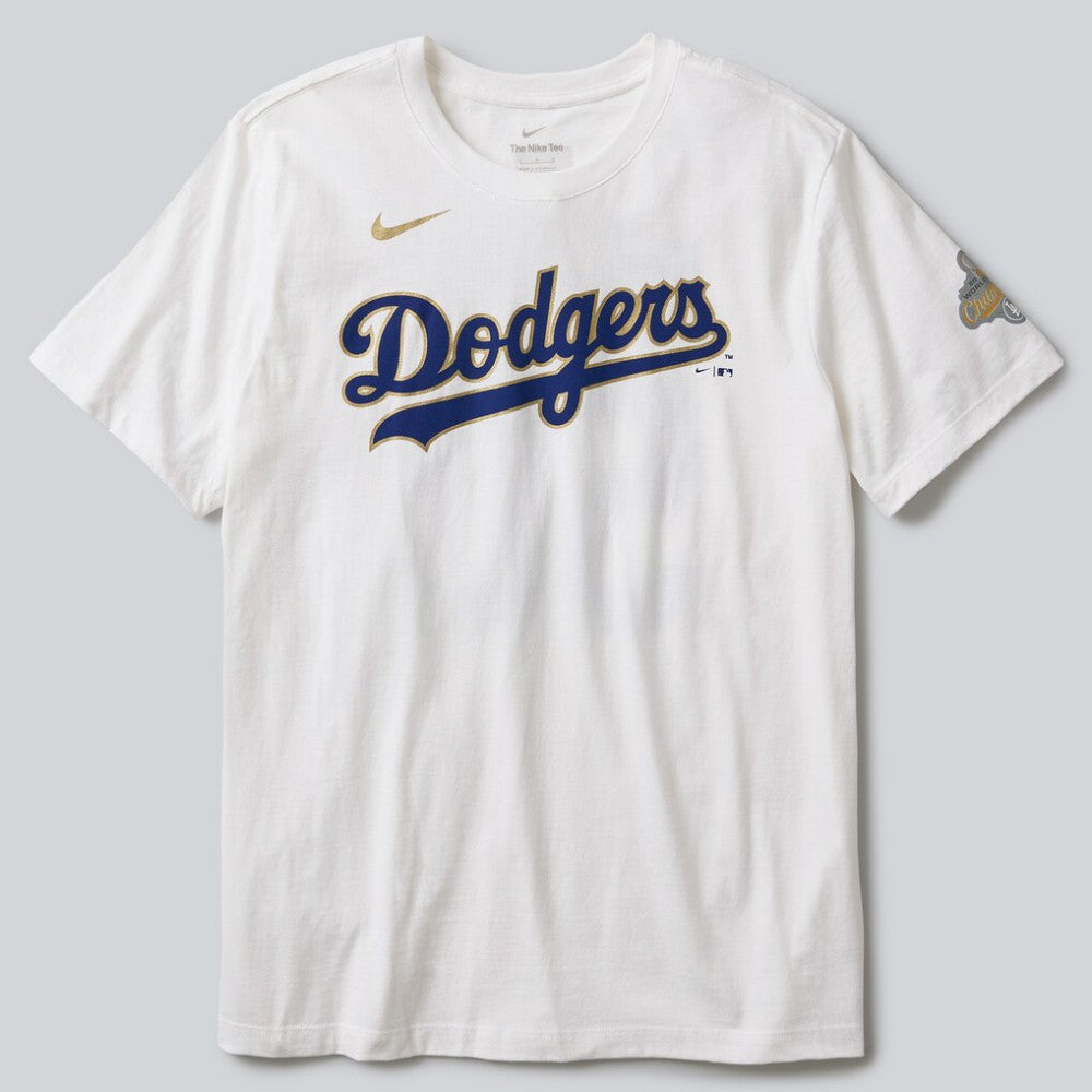 Enrique Hernández Los Angeles Dodgers 2026 Gold Collection Name & Number T-Shirt White