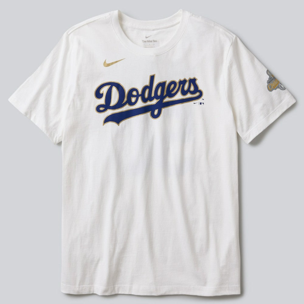 Yoshinobu Yamamoto Los Angeles Dodgers 2026 Gold Collection Name & Number T-Shirt White