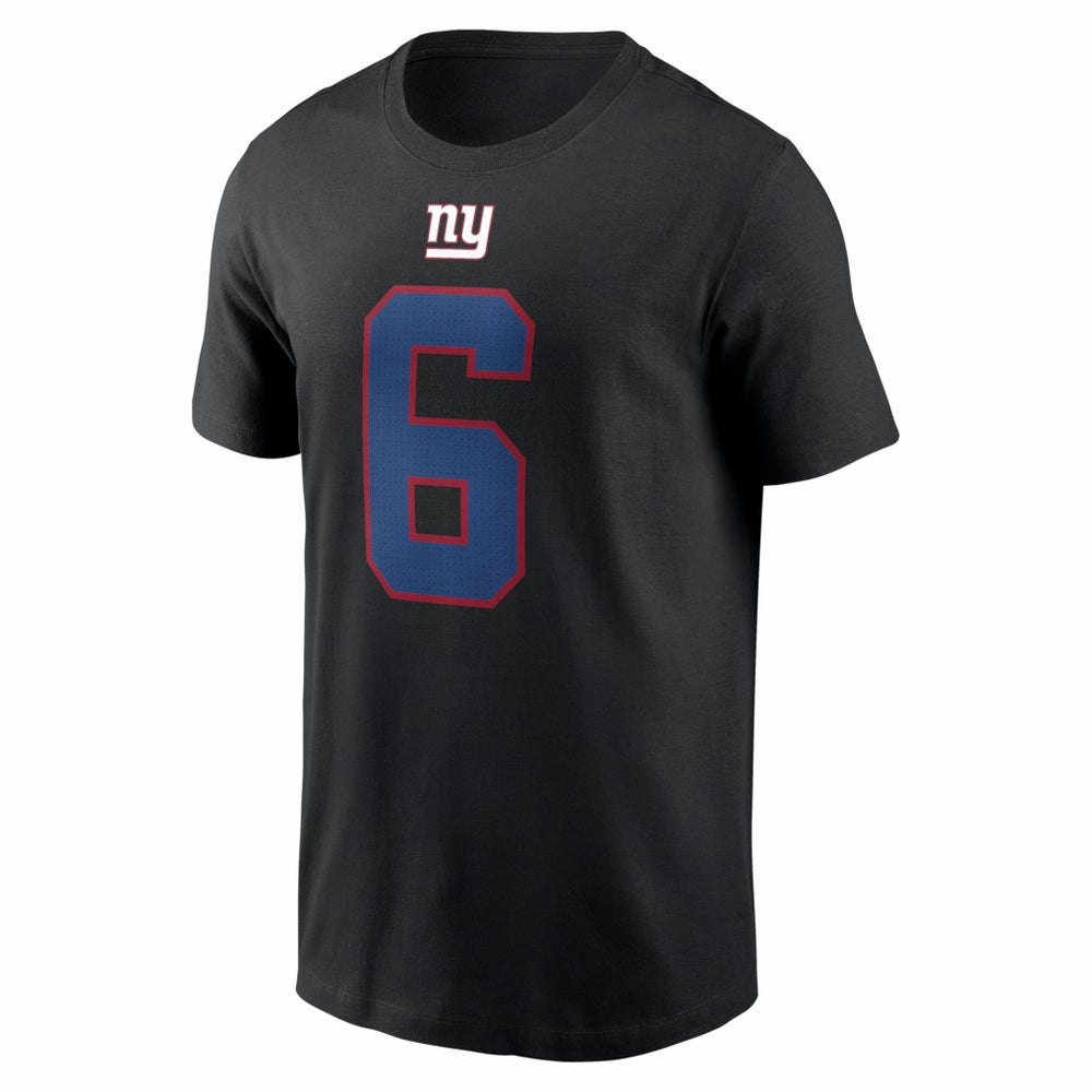 Jaxson Dart New York Giants Name & Number T-Shirt - Black discount